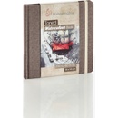 Hahnemühle akvarelový blok Toned watercolour BOOK 200 GR/M2 BÉŽOVÁ 30 LISTOV/60 stán 14x14CM