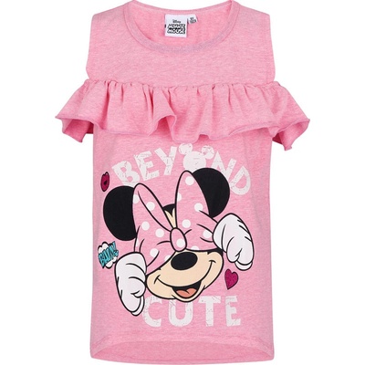 Dívčí tílko (topík) Minnie růžové – Zboží Dáma