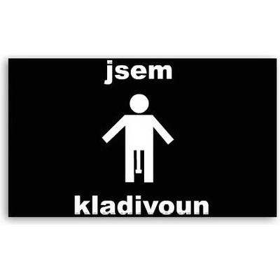 Fotoobraz 120x70 cm velký Jsem kladivoun