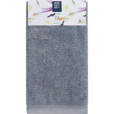 Frutto-Rosso froté ručník tmavě šedý 100% bavlna 500 g/m2 50 x 90 cm