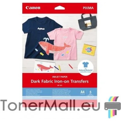 Canon Фотохартия Canon Dark Fabric Iron-on Transfers A4 (4006C002AA)