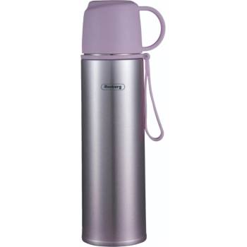 Rosberg Термос Rosberg R52010F, 500 мл, Капак чаша, Неръждаема стомана, Лилав (R52010F purple)