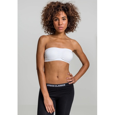 Urban Classics Дамски топ в бял цвят Urban Classics Ladies Pads Bandeau white UB-TB683-00220 - Бял, размер M