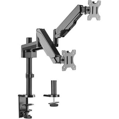 Multibrackets Стойка Gas Spring Dual Arm Blackmount MNT16-2, за 2 монитора (SUPMON-BM-MNT16-2)