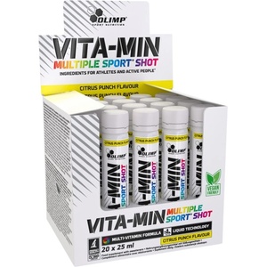 Olimp Sport Nutrition Vita-Min Multiple Sport / Shot [20 x 25 мл] Цитрусов пунш