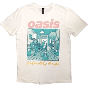 Oasis Definitely Maybe Illustration Colour White L Риза (OASTS27MW03)