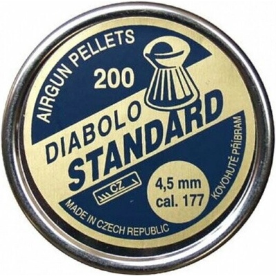 Diabolky Kovohutě Příbram Standard 4,5 mm 200 ks