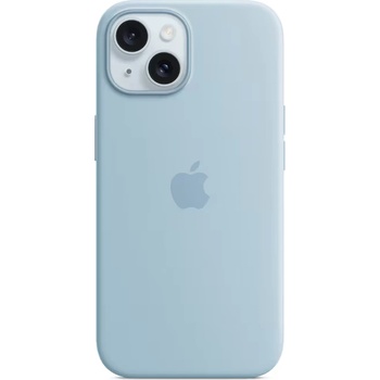 Предпазен калъф BeSmart Silicone Case with MagSafe за iPhone 15, Baby Blue (DBH72FYBM)