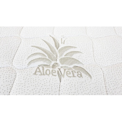 Bedton Potah na topper Aloe Vera podšitý rounem 320g/m² 85x195x7