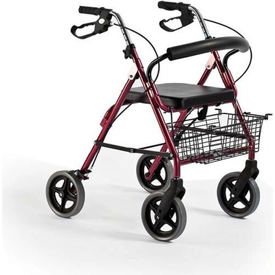 Timago RA882 Chodítko čtyřkolové červené – Zboží Dáma