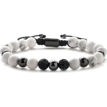 HARAHU Гривна er-34436 - Бяла / Черна kp34436 (er-34436)