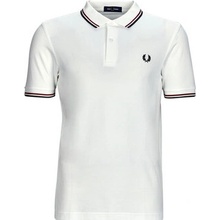 Fred Perry polokošela s krátkym rukávom Twin tipped fred perry biele