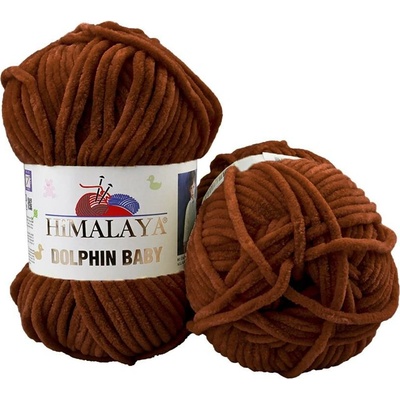 Himalaya příze Dolphin Baby 80366 nugátově hnědá