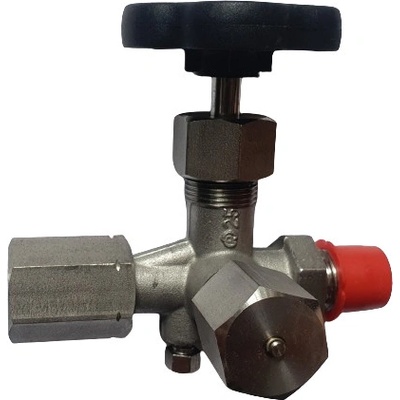 SUKU manometrový ventil 3-cestný M20x1,5 PN400 F/M/M 70173