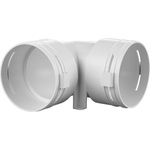 Dalap Кръгло PVC коляно 90° за тръбно отклонение Dalap Flexitech Ø 90 мм (197568)