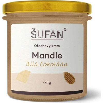 Šufan mandle biela čokoláda maslo 330 g