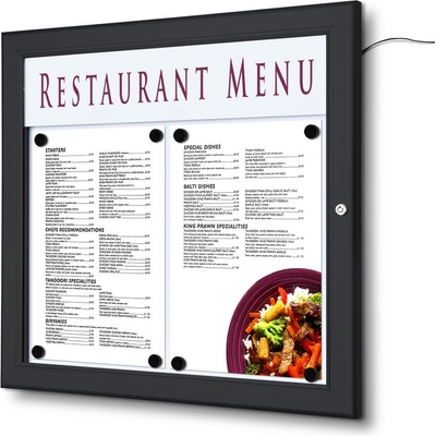 Jansen Display menu vitrína 2 x A4 – Hledejceny.cz