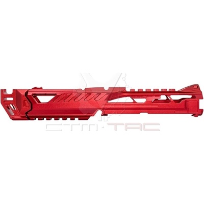 CTM TAC FUKU-2 SHARK Cutout CNC Upper Set pre AAP-01 Červená