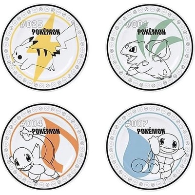 imago Sada tanierov Pokémon Pikachu & Starters 4 ks