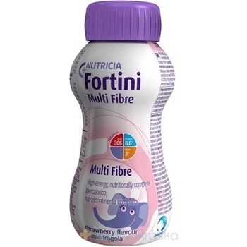 Fortini Multi Fibre pre deti výživa s jahodovou príchuťou 200 ml