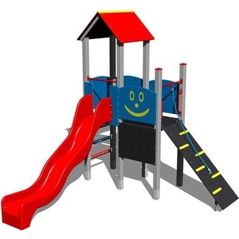 Playground zostava so šmýkačkou 4U203K-15