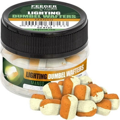 Carp Zoom Svietiace Wafters FC Lighting Dumbel Wafters 15 g 8x12 mm - Mango