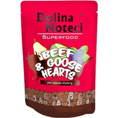 Dolina Noteci Superfood hovězí a husí srdce 300 g