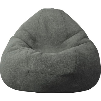 Image 1 of Pufrelax Пуф круша 320л. , Nirvana Grande - Smoke Grey, Перящ се калъф, Пълнеж от Полистиролни перли, Гама Premium