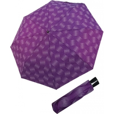 Doppler Fiber Mini Wave dámský skládací deštník fialový
