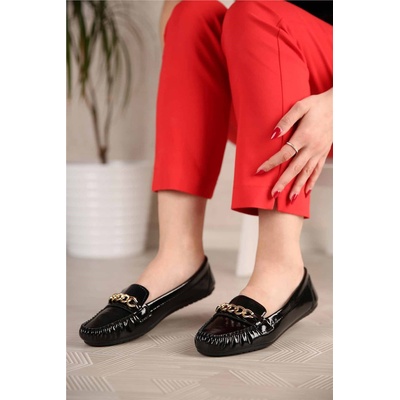 Moda Trend Дамски лоуфъри - Черни 301067 (301067_Черно)