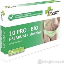 Slovakiapharm 10 Pro-Bio + vláknina 10 kapsúl