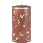 Unipar Кафява свещ , време на горене 87 h Fleur - Unipar (Fleur Terracotta Pillar 80x150)