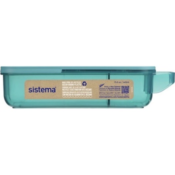 Sistema Ocean Bound Krabička na desiatu 445 ml mätová