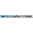 Bosch Pílové plátky do priamočiaré píly U 118 A Basic for Metal, 3 kusy, 2608631511