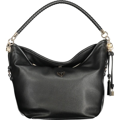 Guess Jeans Štýlová dámska kabelka 24.0X28.0X12.0cm Čierna