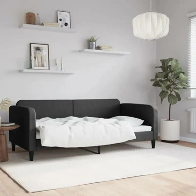 vidaXL 354045 Válenda černá textil