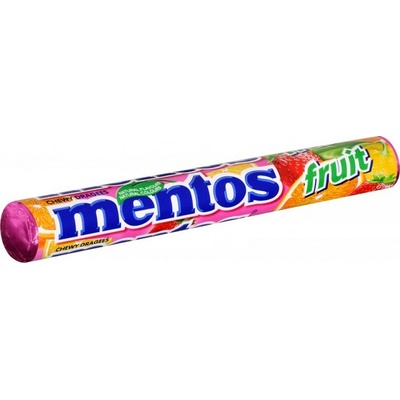 Mentos Fruit žuvacie cukríky 38 g