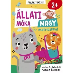 Szalay Könyvek Животинско забавление - с голям стикер (9789636523008)