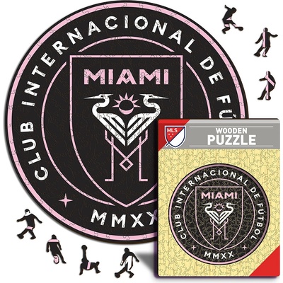 Fan-shop Dřevěné INTER MIAMI Crest 500 dielov