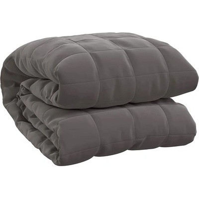 Shumee Zátěžová deka šedá 7 kg 155x220