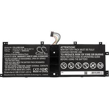 Image 1 of Cameron Sino Батерия за лаптоп LENOVO IdeaPad MIIX 510 12ISK, Miix 520-12IKB, LH5B10L67278 LiPo 7.68V 4850mAh CAMERON SINO (CS-LVM510NB)