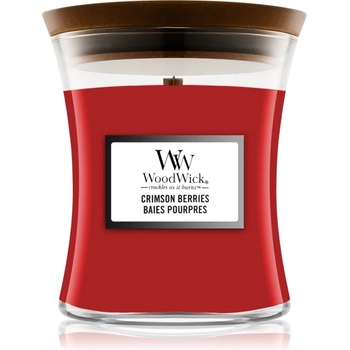 Image 1 of WoodWick Crimson Berries ароматна свещ с дървен фитил 85 гр