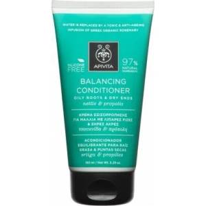 APIVITA Балсам за За мазни корени и сухи краища с коприва и прополис , Apivita Holistic Hair Care Balancing Conditioner Oily Roots & Dry Ends 150ml