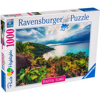 Ravensburger Пъзел Ravensburger от 1000 части - Хавайски пейзаж (16910)