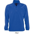 Sol's Ness Fleecová mikina s 1/2 zipsom modrá royal