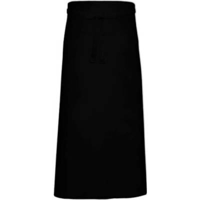 Link Kitchen Wear Francouzská zástěra Xxl s kapsou X1140P Black 100 x 140 cm