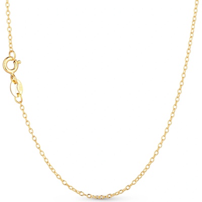 Olivie Strieborná retiazka gold 4595