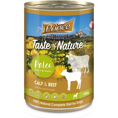Petnutrition Консерва за кучета с телешко и говеждо месо, круша и тиква TON PALEO CALF BEEF PEAR 400gr