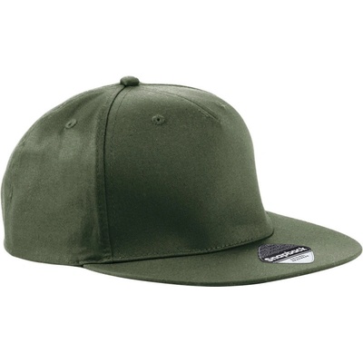 Beechfield B 610 Snapback 5 panelová COT530610e1499-olive green Olivová