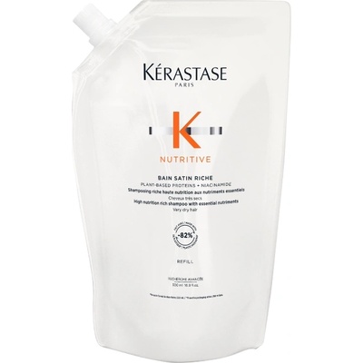 Kérastase Nutritive Bain Satin Riche Shampoo Refill Pouch 500 ml